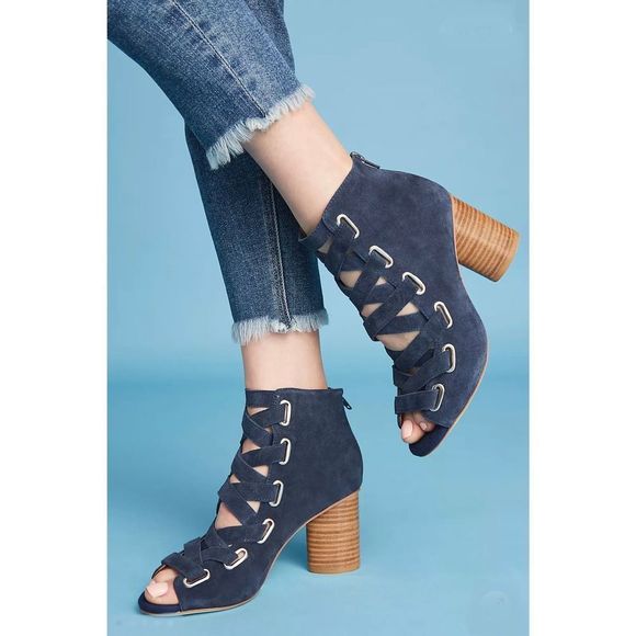 Jeffrey Campbell Shoes - Jeffrey Campbell Salazar Shooties Blue Size 10